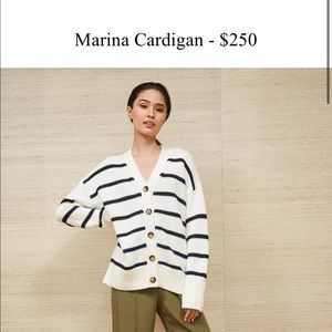 La Ligne Marina Cardigan XS